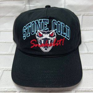 WWE Stone Cold Steve Austin WWF Snake W Legends Hat Snapback Cap Black New Men